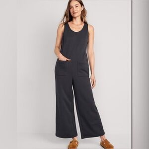 Old Navy Blue Sleeveless Jumpsuit